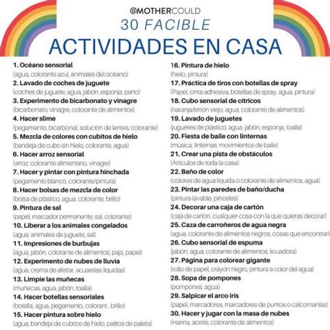 100 actividades que puedes hacer en casa para entretenerte